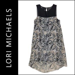 Lori Michaels Woman Sleeveless Stretch Sheath Dress Size Medium